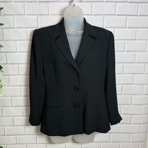 RENLYN Petites Women's Vintage Blazer Size 10 - Black